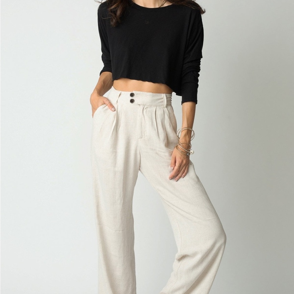 Stillwater Pleated Pants - Size L